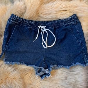 BDG Drawstring Denim Shorts